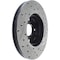 Centric Parts Sport Drilled/Slotted Brake Rotor, 127.45040R 127.45040R - alternate 4